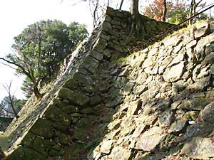 洲本城跡の石垣