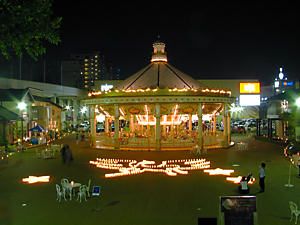 宝塚ガーデンフィールズ・キャンドルライトアップ夜景