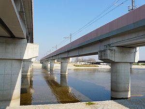 阪急神戸線・武庫川橋梁