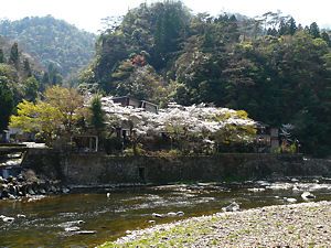 武田尾温泉と武庫川