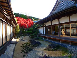 永昌寺(永昌禅寺)の日本庭園とドウダンツツジの紅葉