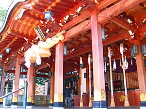 鹿嶋神社の拝殿・本殿