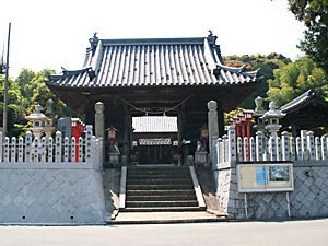 日吉神社の山門