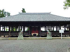 八幡神社・拝殿・本殿