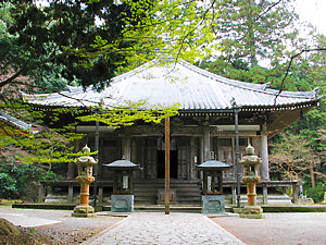 西林寺の拝殿・本堂