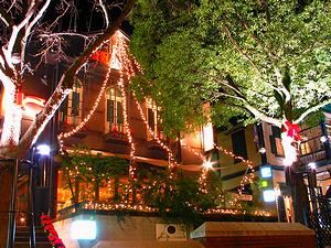 北野坂・異人館街のクリスマスイルミネーション
