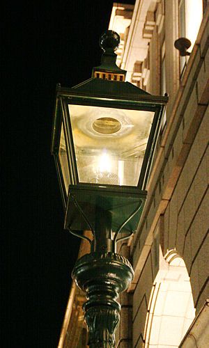 神戸旧居留地のガス燈