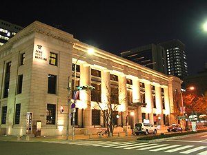 居留地１３番・神戸市立博物館の夜景・ライトアップ
