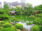 相楽園と日本庭園/壁紙写真