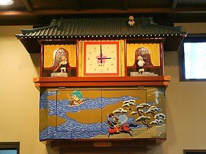 須磨寺のからくり時計