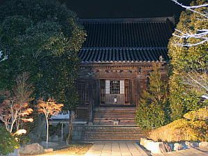 太山寺ライトアップ夜景