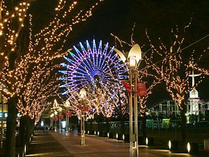 神戸ガス燈通りのイルミネーション・神戸のクリスマス