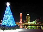 ハーバーランドモザイクのクリスマスツリー/LEDクリスマスツリー
