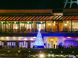 神戸ハーバーランドモザイク・LEDクリスマスツリー