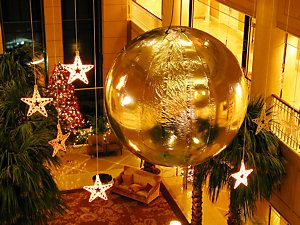 オリエンタルホテルのクリスマスツリー・クリスマス飾り