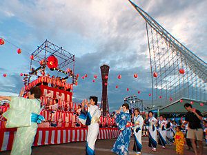 こうべ海の盆踊り・神戸国際盆踊りコンテスト