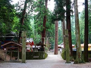 安志加茂神社の境内