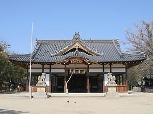 松原八幡神社拝殿