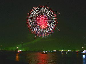 姫路みなとまつり海上花火大会・姫路港飾磨地区
