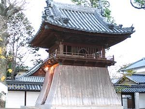 魚吹八幡神社の鐘楼