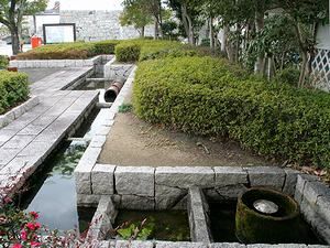 赤穂藩旧上水道の遺構