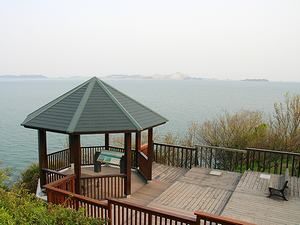 赤穂御崎東御崎展望台と瀬戸内海・播磨灘の風景