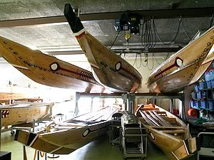 ペーロン船の艇庫｢ペーロン海館・ペーロン資料館｣