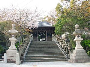 大避神社の山門