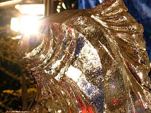 六甲山氷の祭典・氷の彫刻 ライトアップ