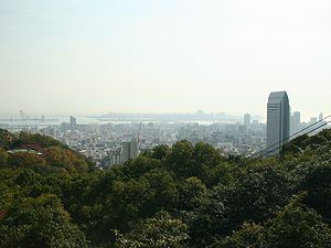 布引展望台・見晴らし展望台からの神戸の眺め