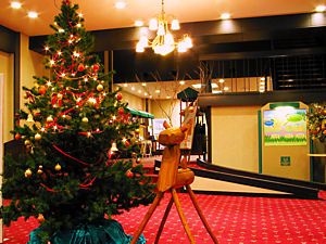 六甲山ホテルのクリスマスツリー