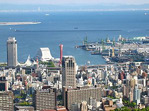 メリケンパーク・神戸港・和田岬の風景