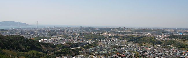 高倉台と神戸市西部の風景