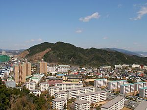 高倉台の住宅地と栂尾山〜北区・六甲山