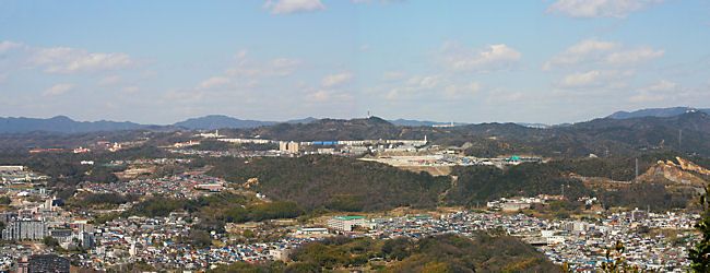 神戸市須磨区〜北区・高尾山　シブレ山・帝釈山
