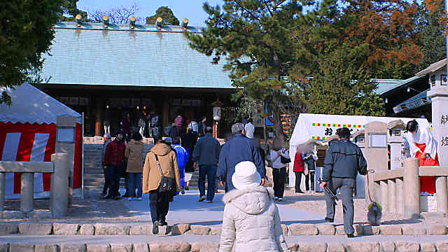 廣田神社の初詣