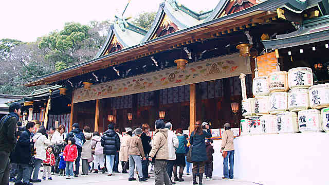 西宮神社の初詣