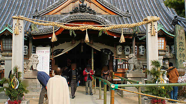 高砂神社の初詣