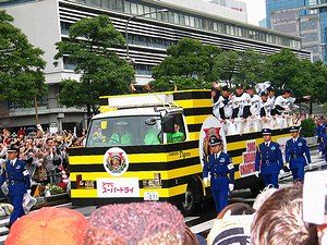 阪神タイガースの優勝祝賀パレード