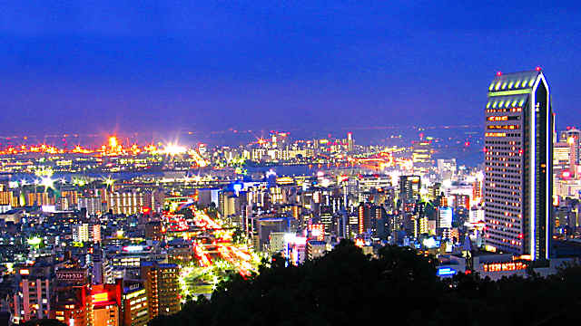 兵庫県の夜景