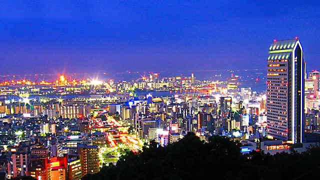 兵庫県の夜景 ライトアップ イルミネーション 兵庫観光名所風景写真集 壁紙写真 観光情報